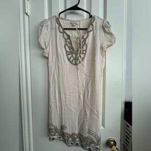 Detailed white dress